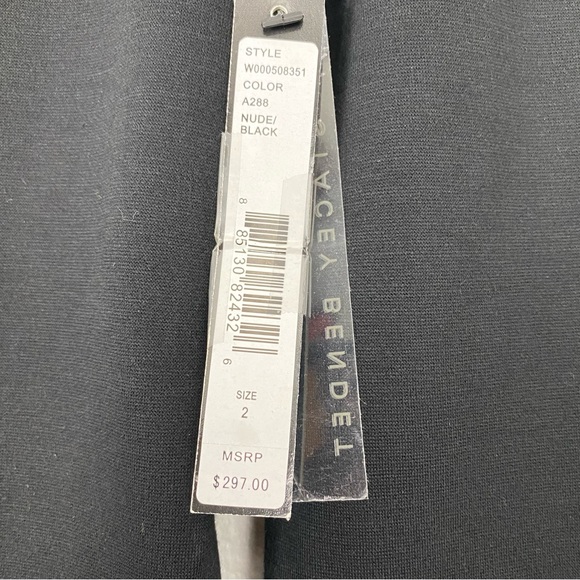 Alice And Olivia Employed Amena Colorblock Tan Dress - Picture 11 of 12